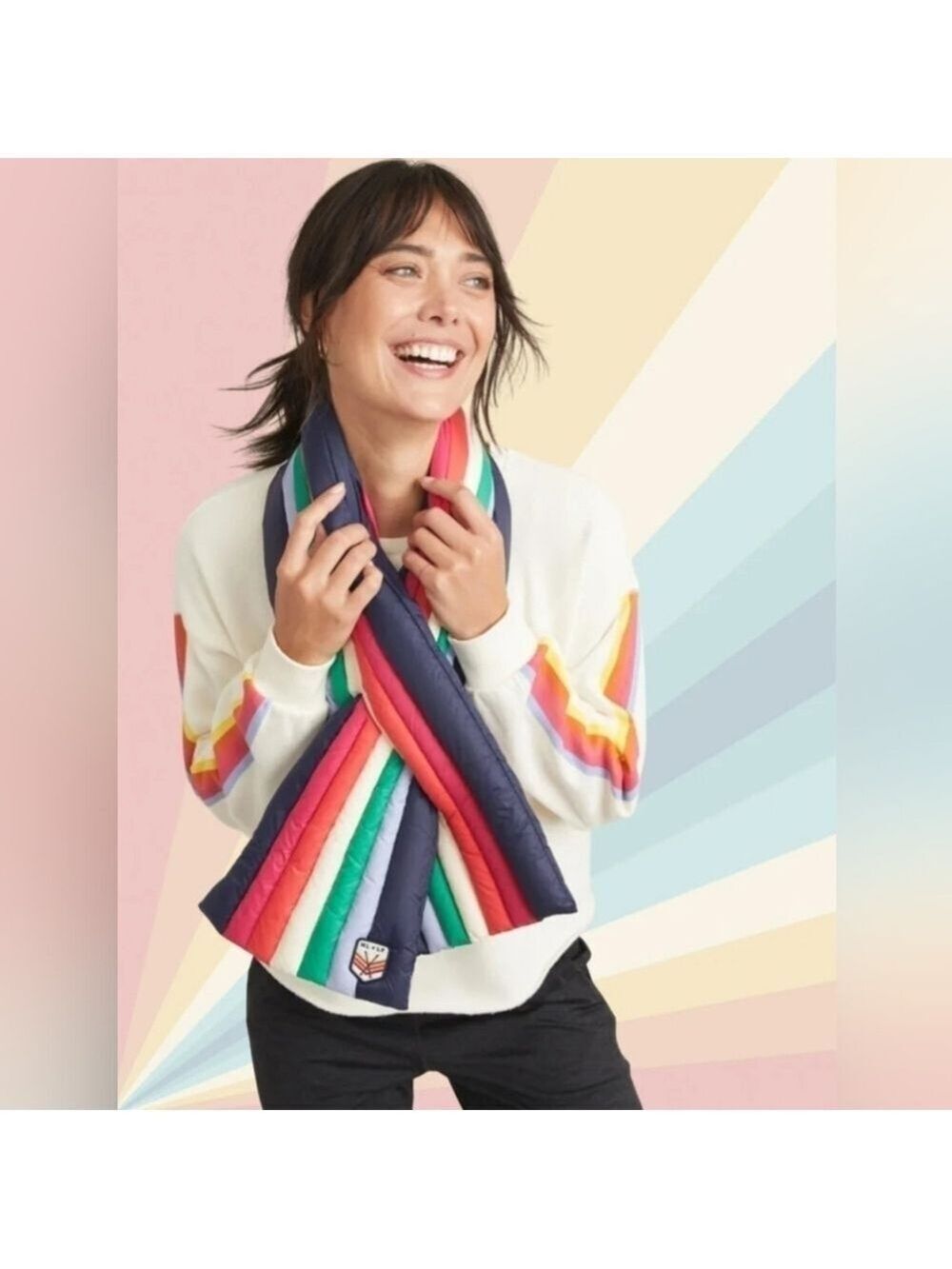 Marine Layer X Lost & Found Puffer Scarf